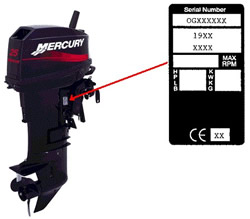 Mercury Outboard Serial & Model Number Guide from MarineEngine.com