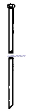 Evinrude Johnson OMC 0324601 - Water Tube - Long