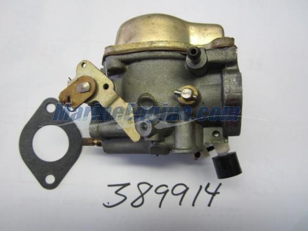 Evinrude Johnson OMC 0389914 - Carburetor, Rebuilt, 9.9 Models