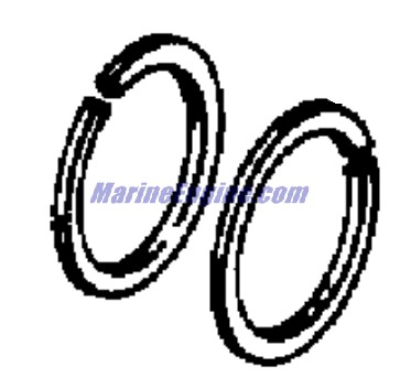 Evinrude Johnson OMC 0435580 - Piston Ring Set, Standard