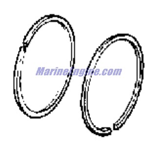 Evinrude Johnson OMC 0437284 - Rings, Standard 35HP