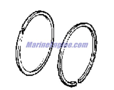 Evinrude Johnson OMC 0437285 - Rings, .030/25HP
