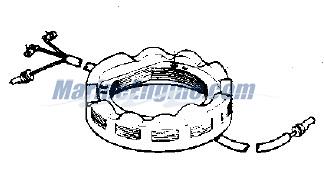 Evinrude Johnson OMC 0583023 - 6A Stator for Dual PowerPack