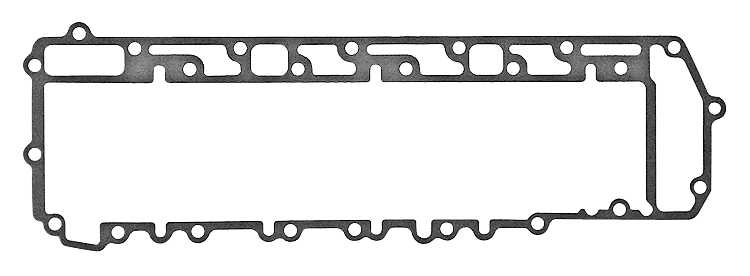 Mercury Quicksilver 27-85497 - Baffle Plate To Exhaust Manifold Cover Gasket