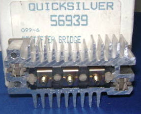 Mercury Quicksilver 56939 - Rectifier Bridge, NLA