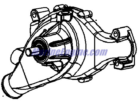 Mercury Quicksilver 811573A04 - Water Pump Assembly