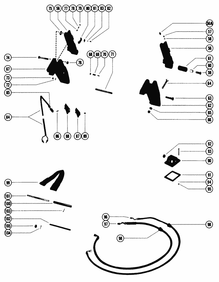 Mercury Marine Trim / Tilt / Lift Systems & Components Outboard Power ...