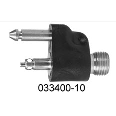 1/4 NPT Brass Tank Connector, Male 033400-10 - Moeller Manufacturing Co Fuel Fittings Fills and Vents - MarineEngine.com
