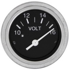 Voltmeter, 10-16 VDC 80134P - SeaStar Solutions Teleflex Marine Gauges and Compasses - MarineEngine.com