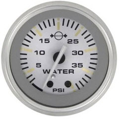 Water Pressure Kit, O/B, 40 PSI 67873P - SeaStar Solutions Teleflex Marine Gauges and Compasses - MarineEngine.com