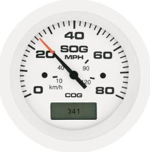 GPS Speedometer, 80MPH 781-683-080P - SeaStar Solutions Teleflex Marine Gauges and Compasses - MarineEngine.com